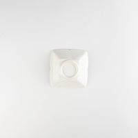Asami Maeda Square Plate White, 9.7×9.4×3cm