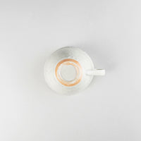 Asami Maeda Floral Shippo Tea Cup White, 11.5×6.5cm