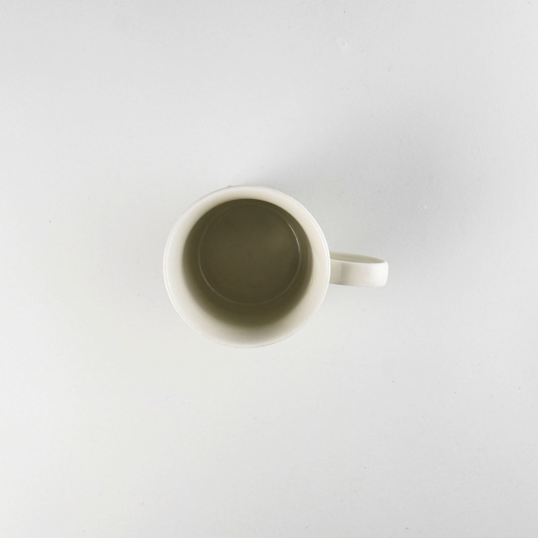 Asami Maeda Floral Shippo Mug White, 7.5×9cm