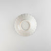 Asami Maeda Chrysanthemum Medium Plate White, 15×4.5cm