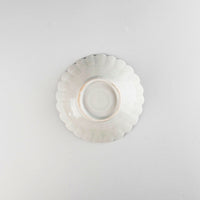 Asami Maeda Chrysanthemum Medium Plate White, 15×4.5cm