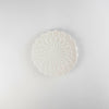 Asami Maeda Dahlia 5-inch Plate White, 15.6×2cm
