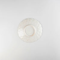 Asami Maeda Dahlia 5-inch Plate White, 15.6×2cm
