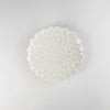 Asami Maeda Dahlia 6-inch Plate White, 18.2×3.5cm