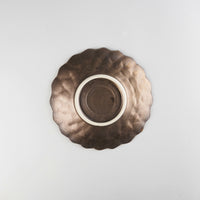 Asami Maeda Dahlia 6-inch Plate Bronze, 18.2×3.5cm