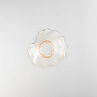 Asami Maeda Butterbur Small Plate White, 13.6×13×1.5cm