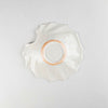 Asami Maeda Butterbur Medium Plate White, 18.2×17.9×2.3cm