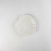 Asami Maeda  Ficus Umbellata Small Plate White, 15.3×14.3×1.7cm