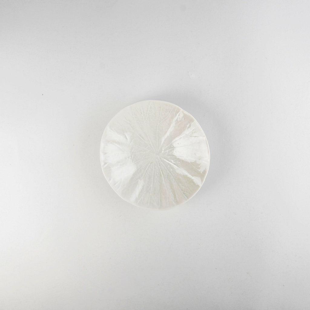 Asami Maeda Lotus Leaf Medium Bowl White, 15.2×14.7×3.6cm