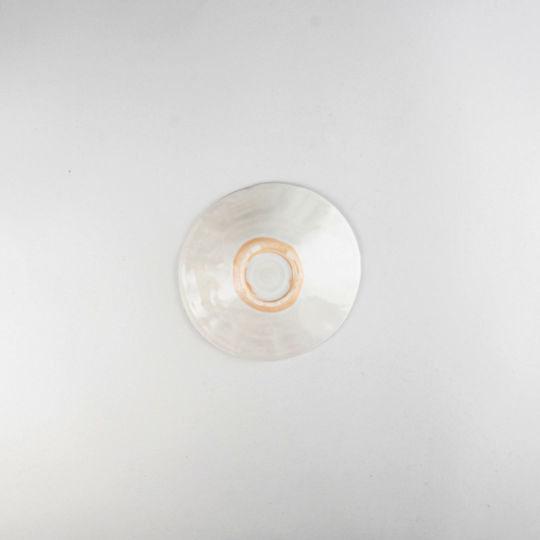 Asami Maeda Lotus Leaf Medium Bowl White, 15.2×14.7×3.6cm