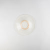 Asami Maeda Lotus Leaf Medium Plate White, 18.2×2.3cm