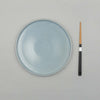 Matte Gray Flat Plate, 23cm