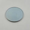 Matte Gray Flat Plate, 23cm