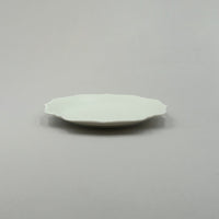 Megumi Ryoka Blue White Plate, 16.5cm x H2cm