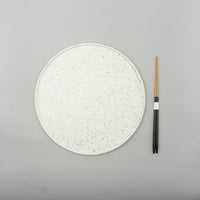 Meteor White Sand Flat Plate, 26.2cm x H1.1cm