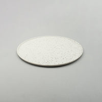 Meteor White Sand Flat Plate, 26.2cm x H1.1cm