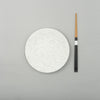 Meteor White Sand Plate, 17.2cm x H1.9cm