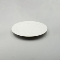 Meteor White Sand Plate, 24cm x H2.4cm