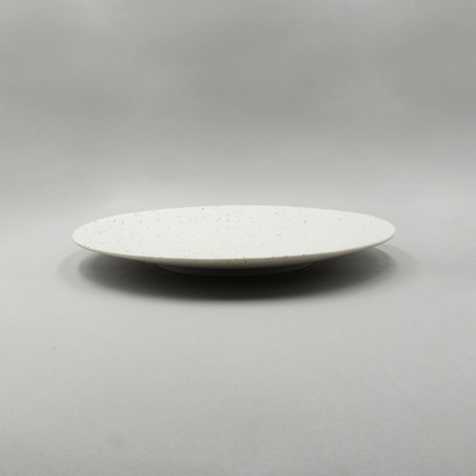 Meteor White Sand Plate, 24cm x H2.4cm
