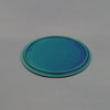 SEIDO The WA Flat Ring Plate, Teal, 24cm x 24cm x H1cm