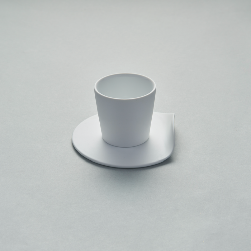 Bisque White Tumbler S, D6cm x H5.5cm, Moriyama