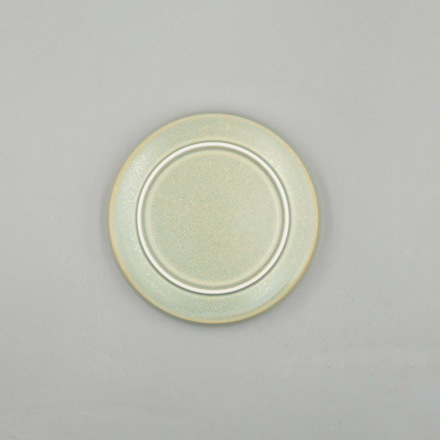 Silver Green Spume Large Plate, 20cm x 20cm x 4.3cm