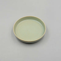 Silver Green Spume Large Plate, 20cm x 20cm x 4.3cm