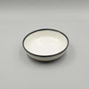 Soup Bowl, 15.5cm x 4.2cm, Dé Off-White/Black VAR A, Design by Ann Demeulemeester