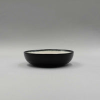 Soup Bowl, 15.5cm x 4.2cm, Dé Off-White/Black VAR B, Design by Ann Demeulemeester