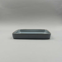 Square Plate, Smokey Blue, 18cm x 18cm x 2.4cm, Design by Anita Le Grelle