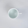 Bisque White Tea Cup, 7.5cm x H6.5cm, Design by Moriyama