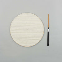 Waryu Kigoromo Round Plate, 25cm x H1.4cm