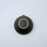 Usukiyaki, RINKA Shiboridashi Japanese Houhin, Black, D12cm x H6.5cm