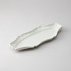 Usukiyaki, Rinka Oval Long Plate, White