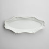 Usukiyaki, Rinka Oval Long Plate, White