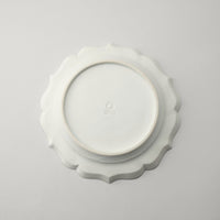 Usukiyaki, Ryouka Rim Plate Large, White