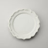 Usukiyaki, Ryouka Rim Plate Large, White