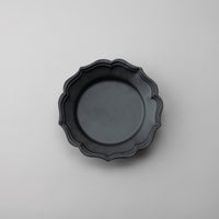 Usukiyaki, Ryouka Rim Plate Small, Black