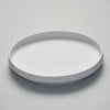 Bisque White Round Tray, D18cm x H2cm, Moriyama