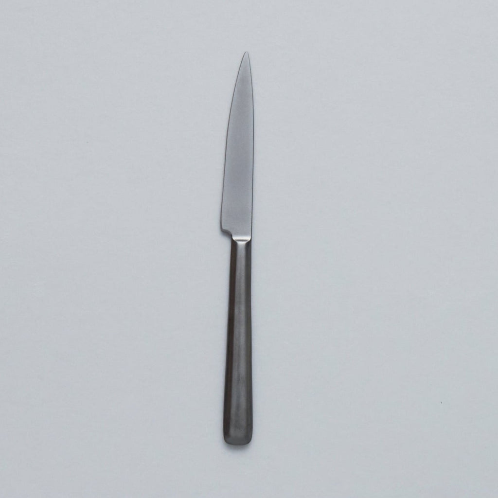 ZOË Table Knife in Anthracite, 23.9cm x 1.9cm, Design by Ann Demeulemeester