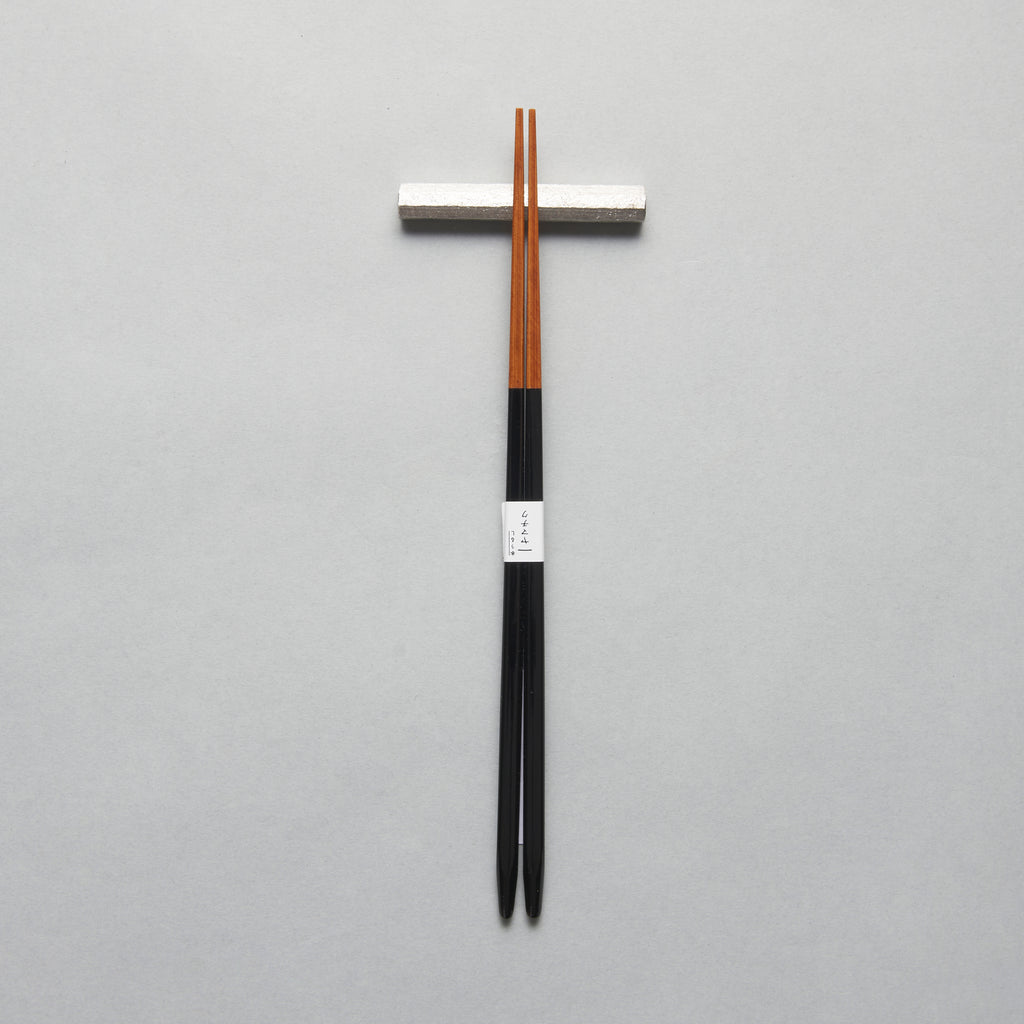 Fine Lacquer Chopsticks, Black, 23cm