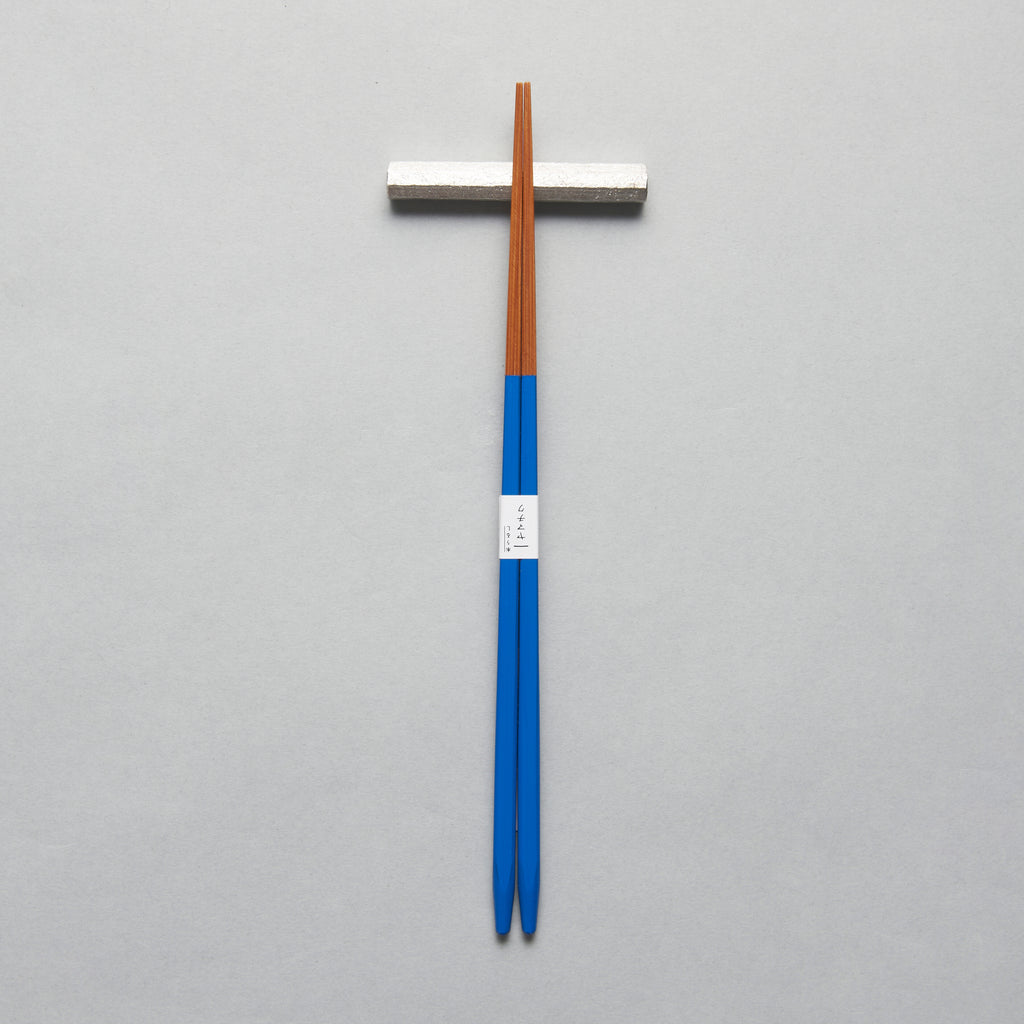 Fine Lacquer Chopsticks, Blue, 23cm