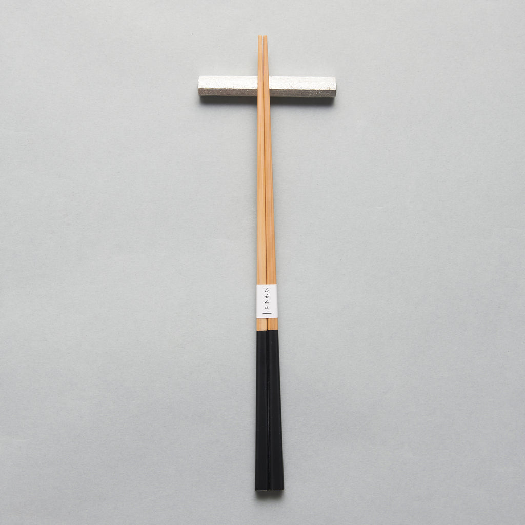 Square Acrylic Chopsticks, Black, 23cm