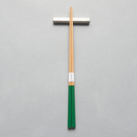Square Acrylic Chopsticks, Green, 23cm