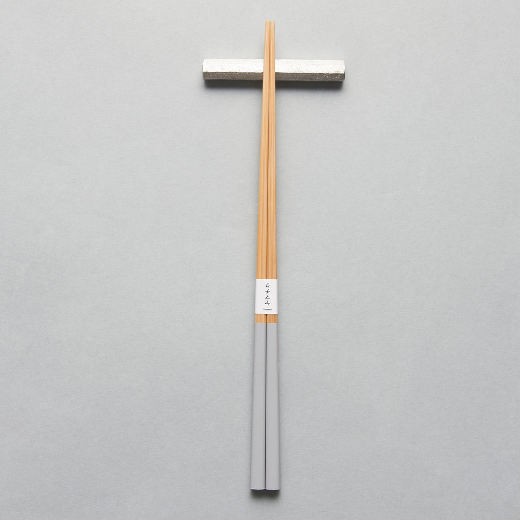 Square Acrylic Chopsticks, Grey, 23cm