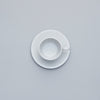 Storia Rustic White Stack Cup and Saucer Set, Cup 235ml