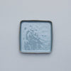Square Plate, Smokey Blue, 18cm x 18cm x 2.4cm, Design by Anita Le Grelle