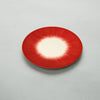 Dinner Plate, 17.5cm, Dé Off-White/Red VAR 5, Design by Ann Demeulemeester