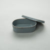 Butter Dish, Smokey Blue, 14.5cm x 8.5cm x 5cm, Design by Anita Le Grelle