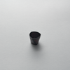 Urushi Brown Sake Cup, 5.1cm x 4.6cm